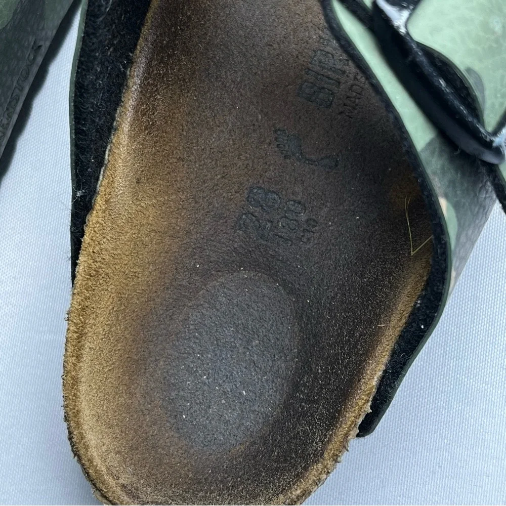 Birkenstock Arizona Little Kids Size 10 Camouflage Sandals Adjustable Straps